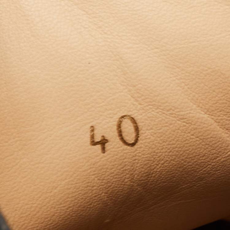 Pre Owned Christian Louboutin Black Suede Spike Louis Orlato High Top Sneakers Size 40