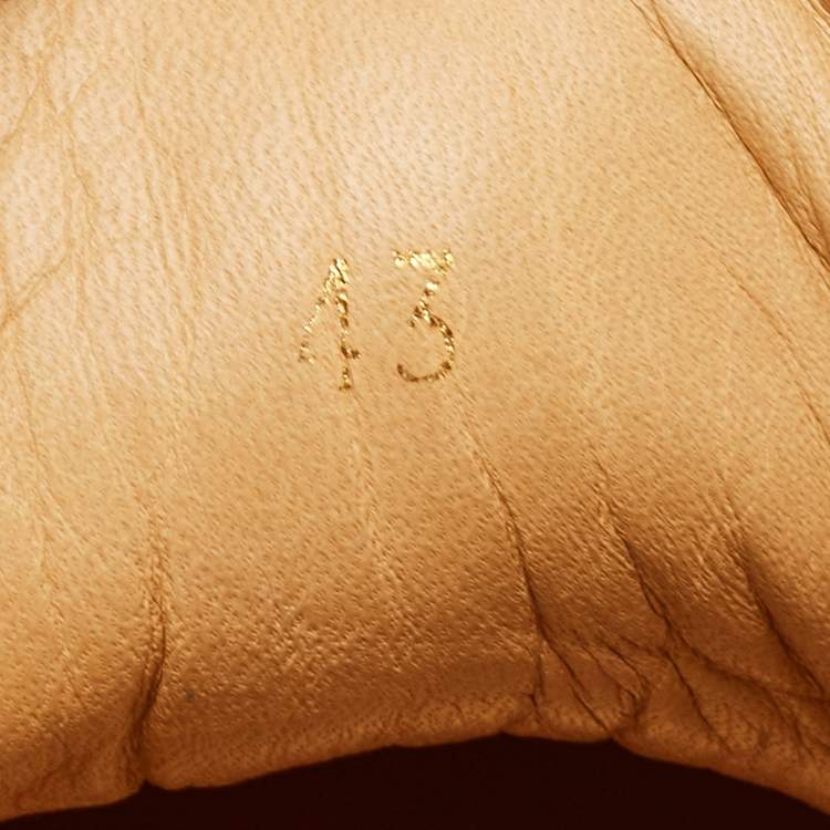 Pre Owned Christian Louboutin Tricolor Suede And Leather Rantus Orlato High Top Sneakers Size 43