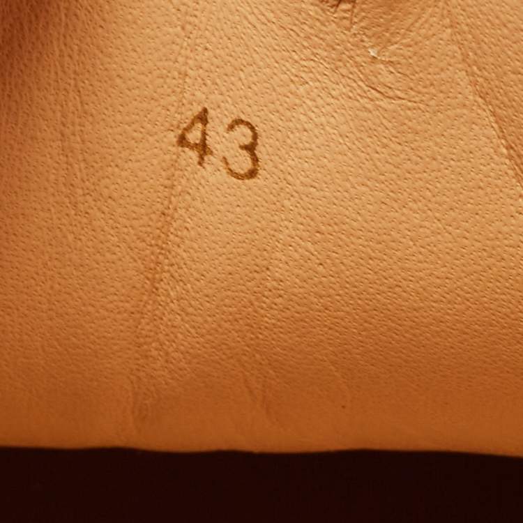 Pre Owned Christian Louboutin Black/Silver Textured Suede Glitter Low Top Sneakers Size 43