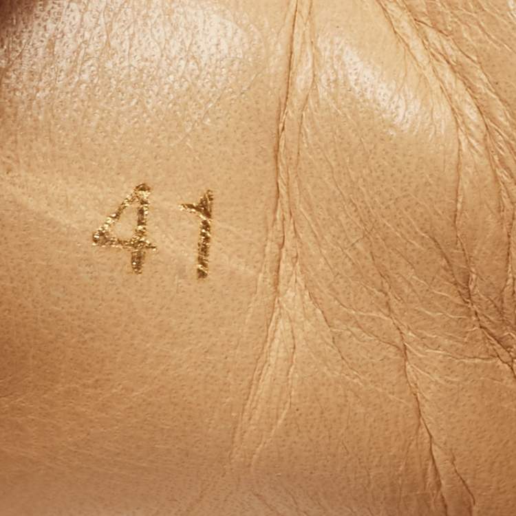 Pre Owned Christian Louboutin Suede Junior Spike Low Top Sneakers Size 41