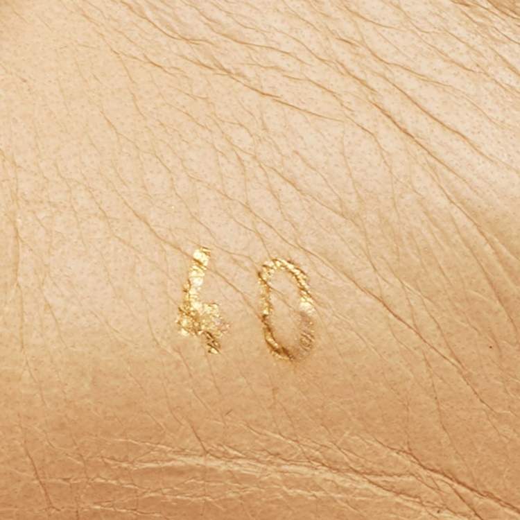 Pre Owned  Christian Louboutin Red Python Louis Orlato High Top Sneakers Size 40