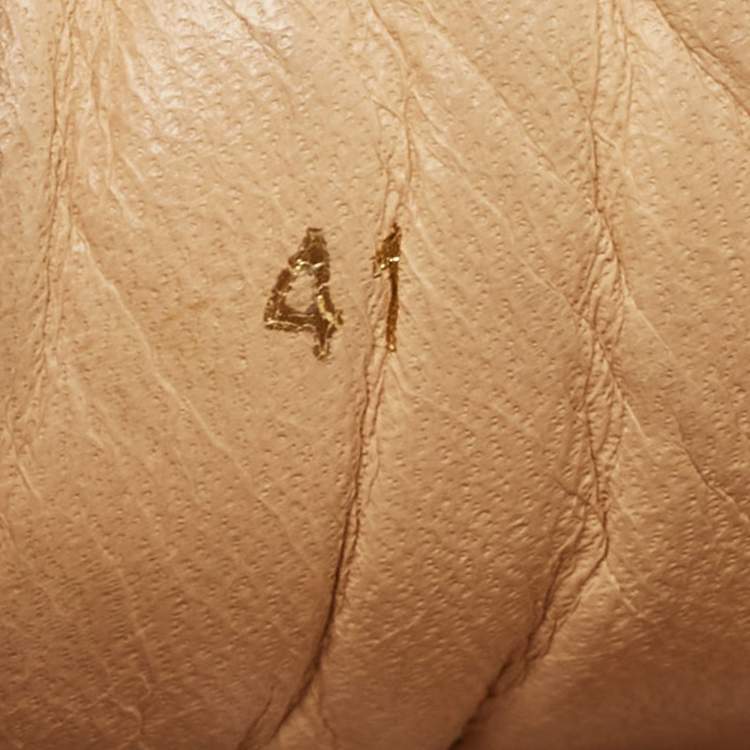 Pre Owned Christian Louboutin Black Suede Louis Junior Spike Low Top Sneakers Size 41