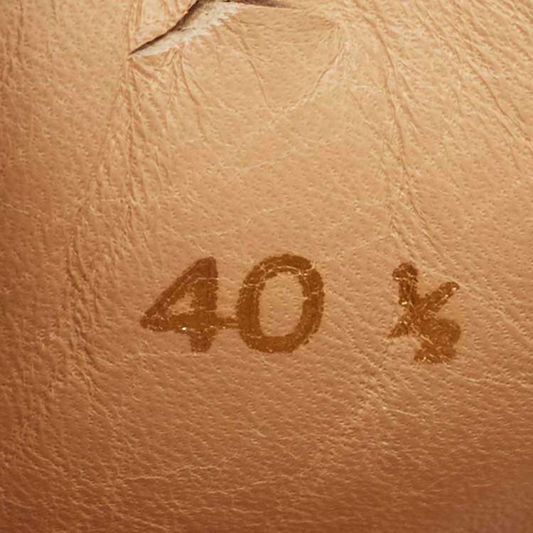 Pre Owned Christian Louboutin Multicolor Suede And Canvas Spiked Orlato Low Top Sneakers Size 40.5