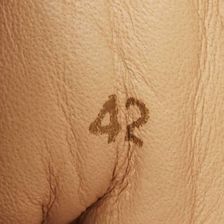 Pre Owned Christian Louboutin Multicolor Leather Lou Spike High Top Sneakers Size 42