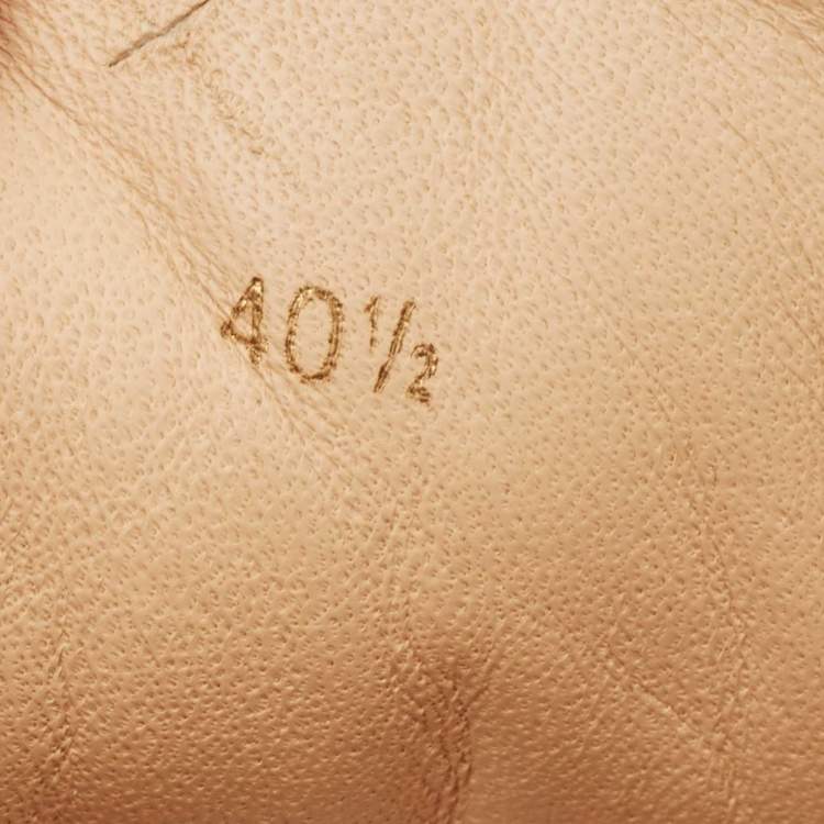 Pre Owned Christian Louboutin Grey Suede Louis Junior Spike Low Top Sneakers Size 40.5