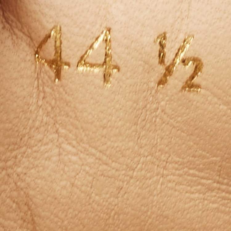 Pre Owned Christian Louboutin Blue Suede and Leather Rantulow Sneakers Size 44.5