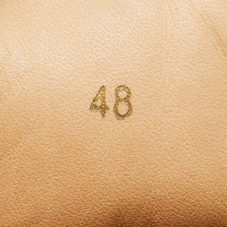 مملوكة مسبقًا Christian Louboutin Louis Black Leather Spike Cap Toe High Top Sneakers Size 48