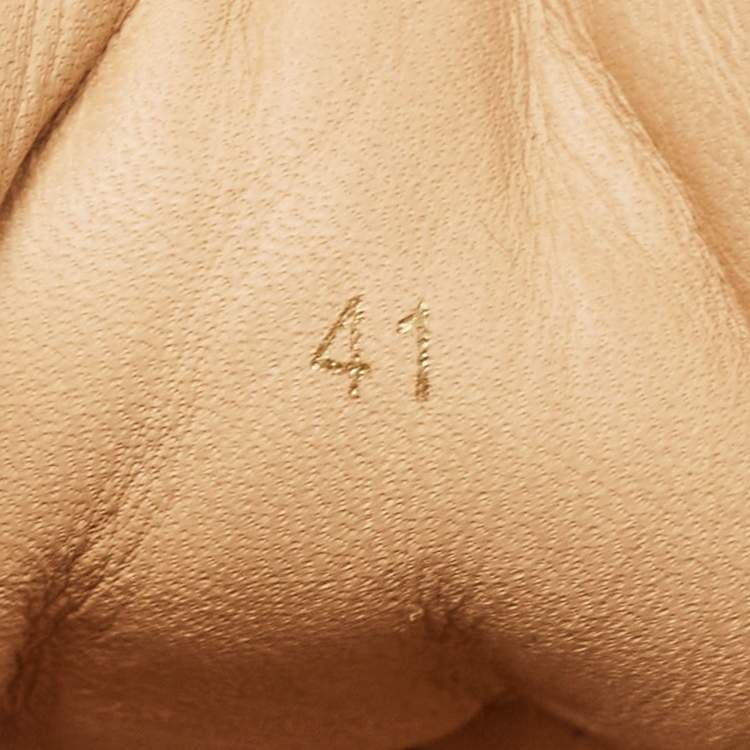 Pre Owned Christian Louboutin Navy Blue Suede High Top Sneakers Size 41