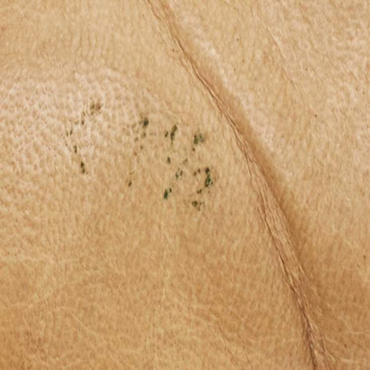 Pre Owned Christian Louboutin Black Leather Louis Spikes Sneakers Size 41.5