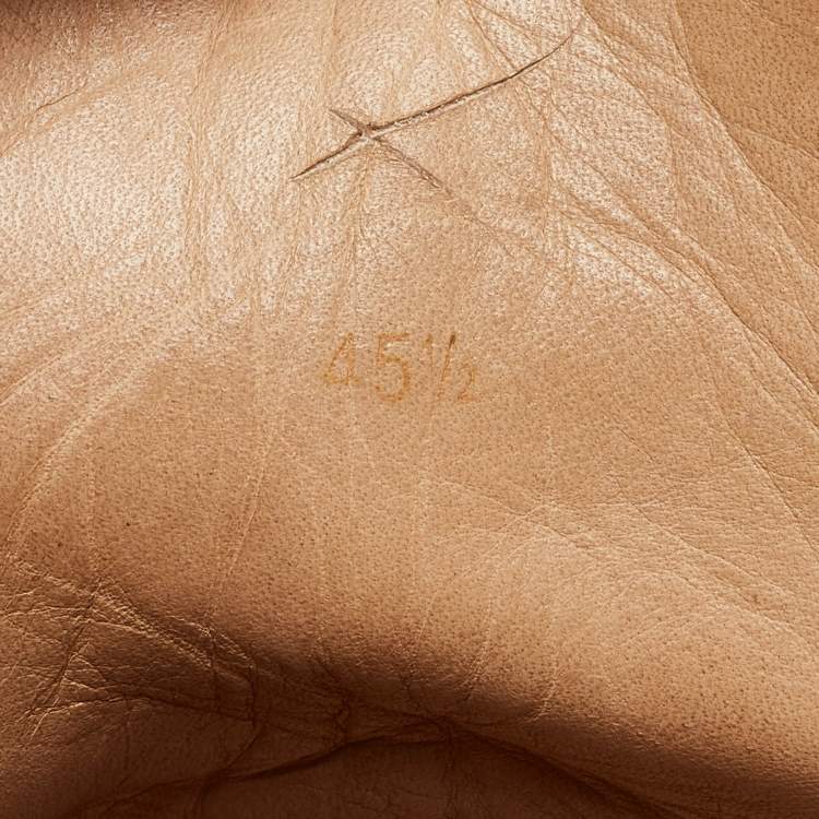 Pre Owned Christian Louboutin Multicolor Printed Canvas and Leather Louis Orlato Sneakers Size 45.5