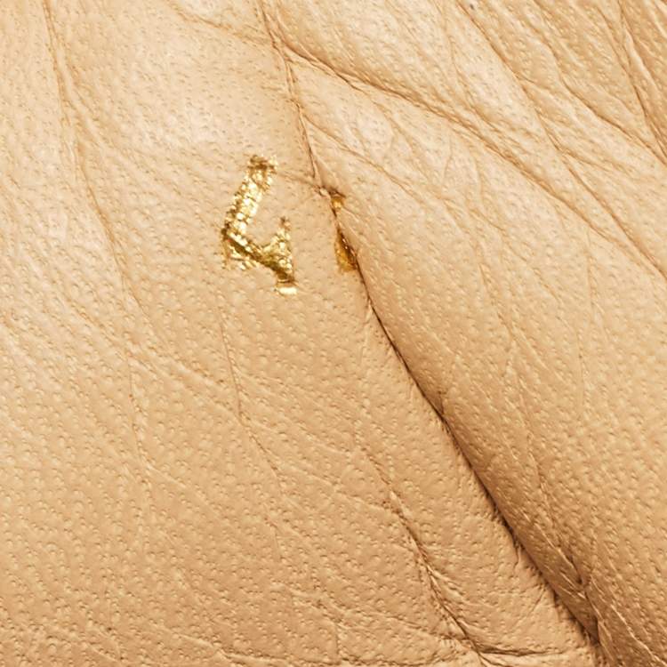 Pre Owned Christian Louboutin Brown Suede Lou Spikes Sneakers Size 44