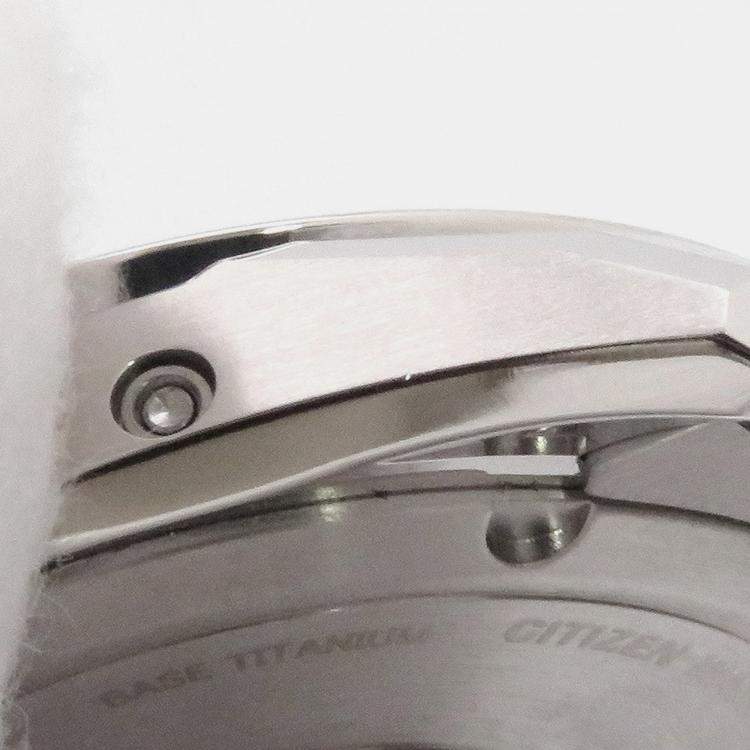 Pre Owned Citizen Eco-Drive A060-T024874 Automatic Blue Titanium Men's Wristwatch 38 mm