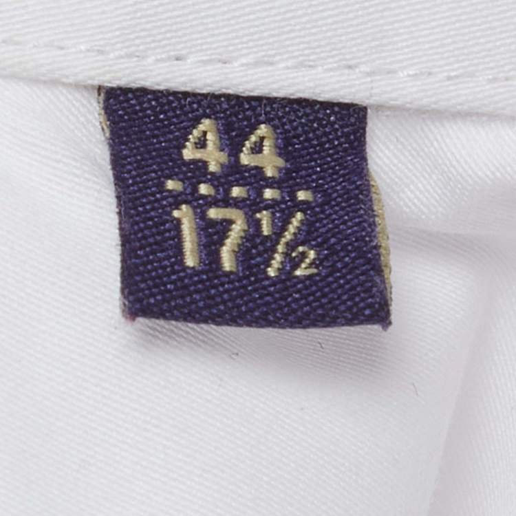 Pre Owned Class by Roberto Cavalli White Cotton Long Sleeve Shirt XXL