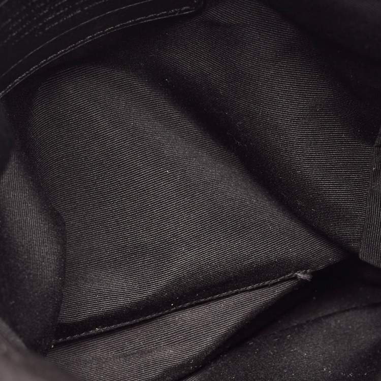 Pre Owned Coach Black Leather Heritage Web Messenger Bag