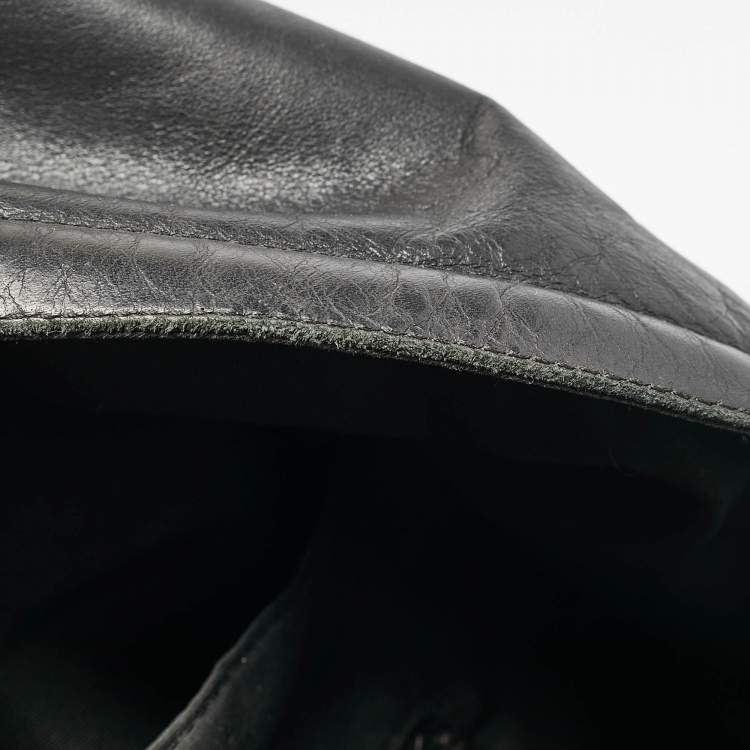 Pre Owned Coach Black Coated Canvas and Leather New Varsity Charles Backpack