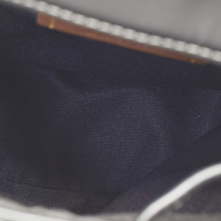 Pre Owned Coach Black Leather Racer Pack Bag