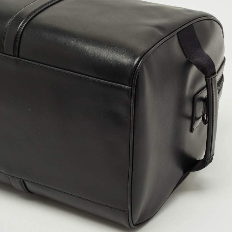 Pre Owned Coach Venturer Black Leather Duffel Bag