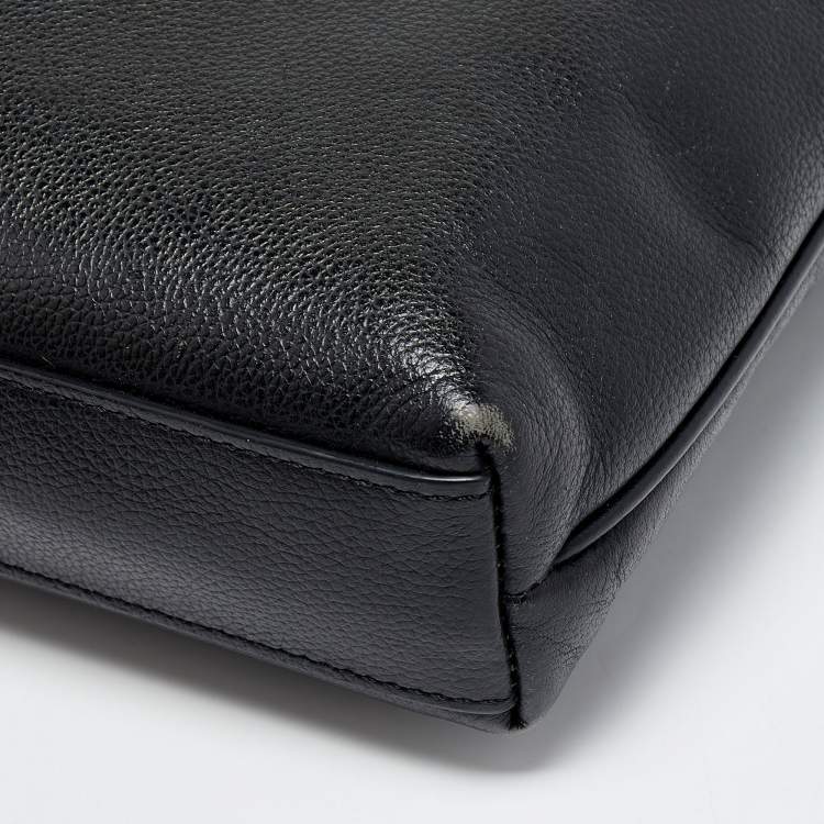 مملوكة مسبقًا Coach Black Leather Messenger Bag