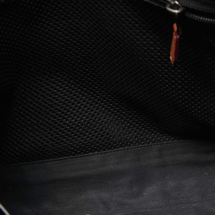 Pre Owned Coach Black Signature Coated Canvas and Leather Gotham Laptop Bag