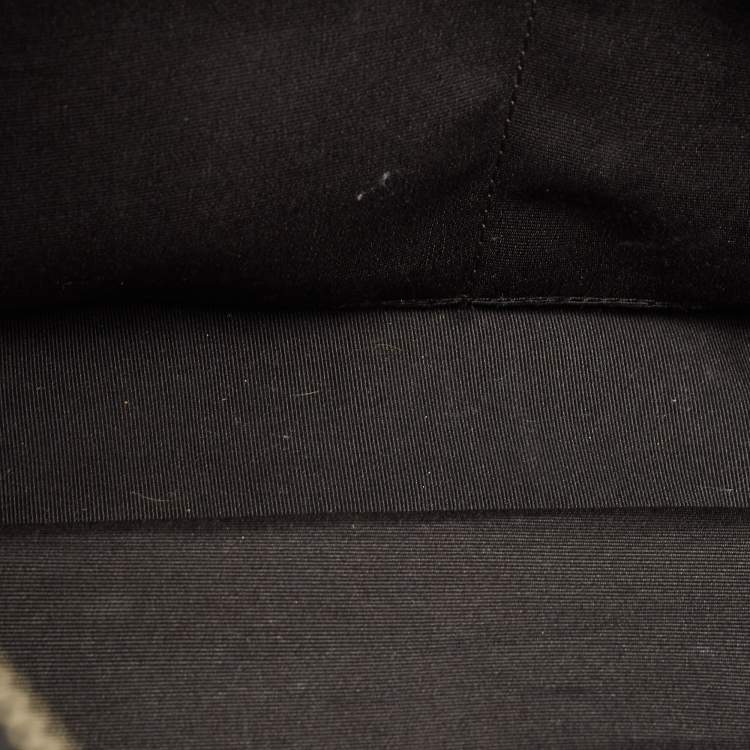 Pre Owned Coach Black Leather Metropolitan Briefcase/Laptop Bag