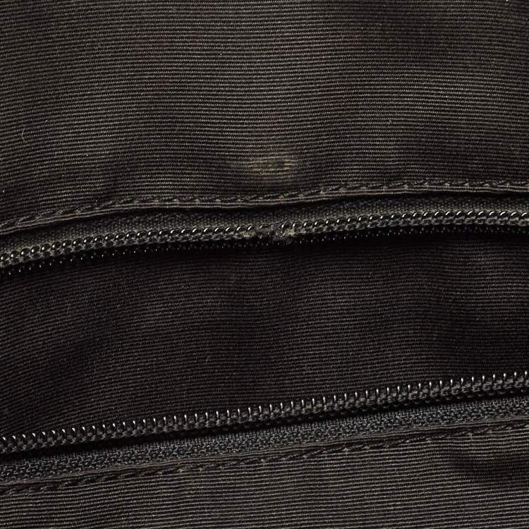 Pre Owned Coach Black Leather Metropolitan Briefcase/Laptop Bag