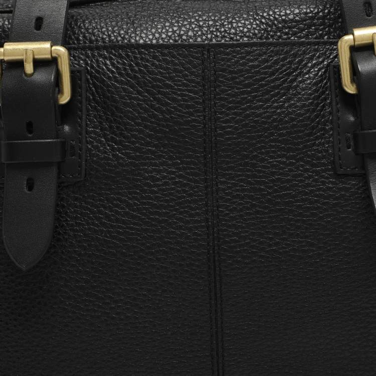 Pre Owned Cole Haan Black Leather Briefcases