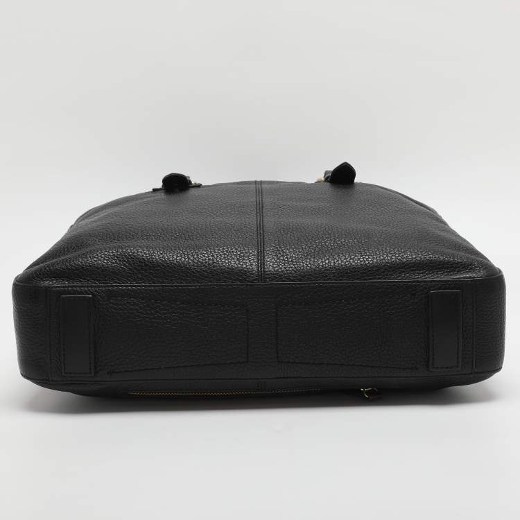 Pre Owned Cole Haan Black Leather Briefcases