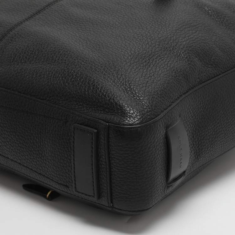 Pre Owned Cole Haan Black Leather Briefcases