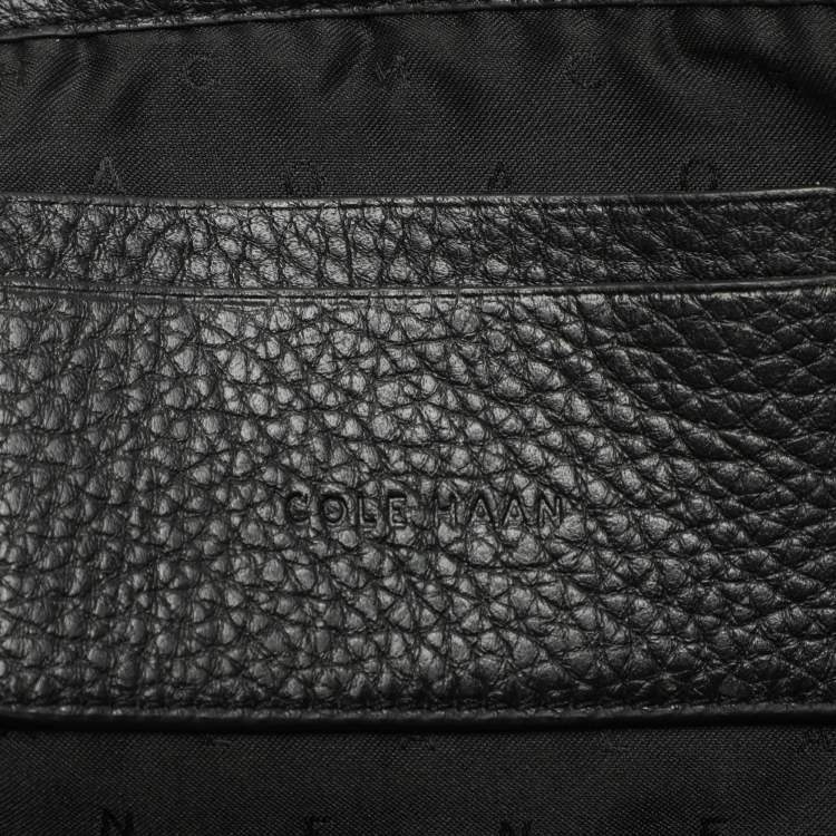 Pre Owned Cole Haan Black Leather Briefcases