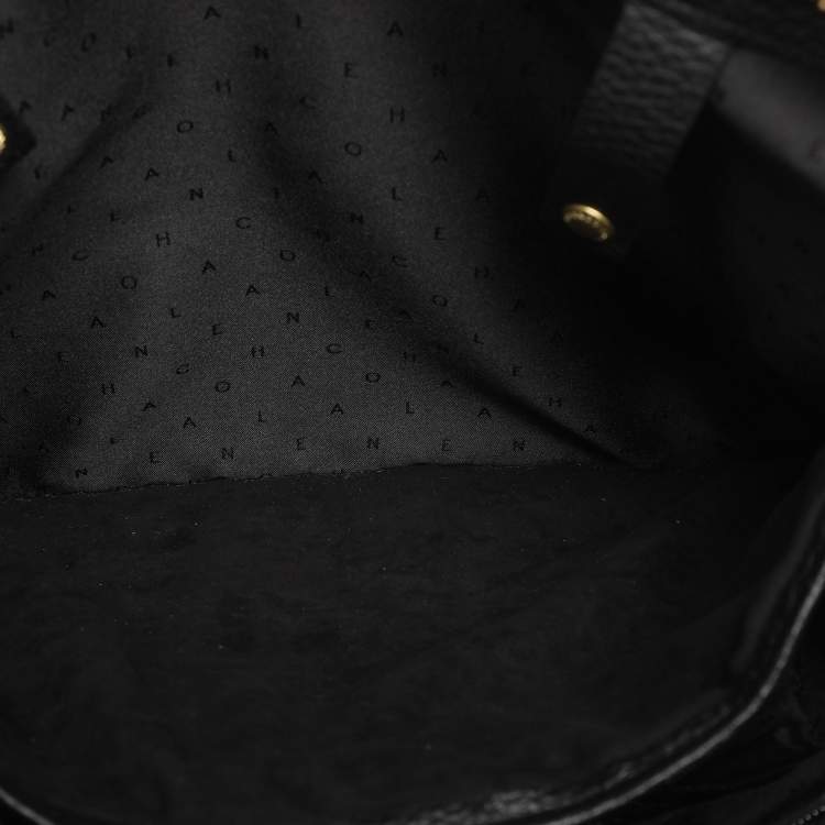 Pre Owned Cole Haan Black Leather Briefcases