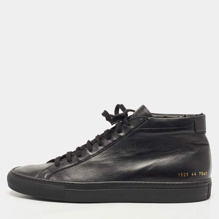 Common projects achilles discount high black leather