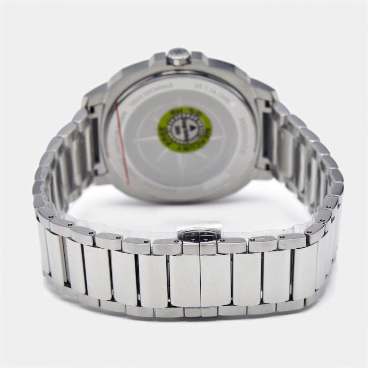 Pre Owned Concord Black Dial Stainless Steel Mariner X 0320573 Men's Wristwatch 40 mm