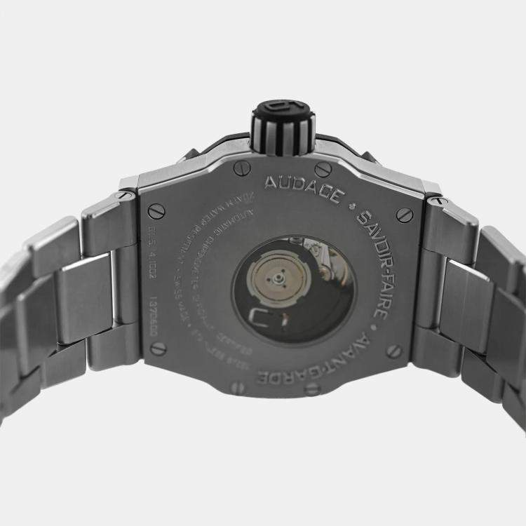Pre Owned Concord C1 01.5.14.1002 Automatic Silver Stainless Steel Men's Wristwatch 45 mm
