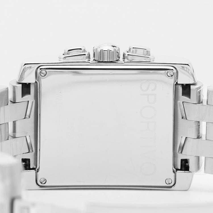 Pre Owned Concord Silver Stainless Steel Sportivo 14.H1.610 Men's Wristwatch 29 mm