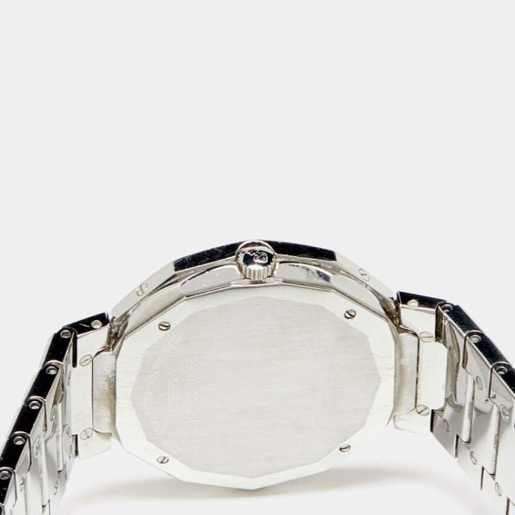Pre Owned Corum Cream Stainless Steel Admiral's Cup 99.810.20 V550 Men's Wristwatch 34 mm