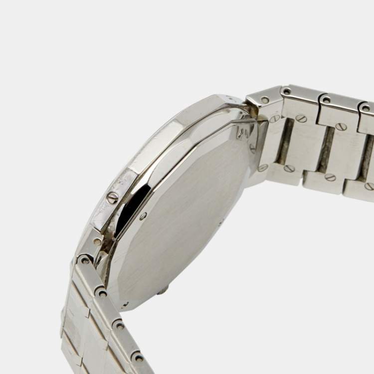 Pre Owned Corum Cream Stainless Steel Admiral's Cup 99.810.20 V550 Men's Wristwatch 34 mm