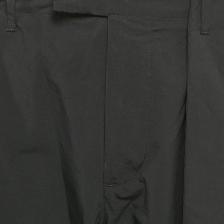 Pre Owned Craig Green Black Synthetic Pocket Detail Trousers S