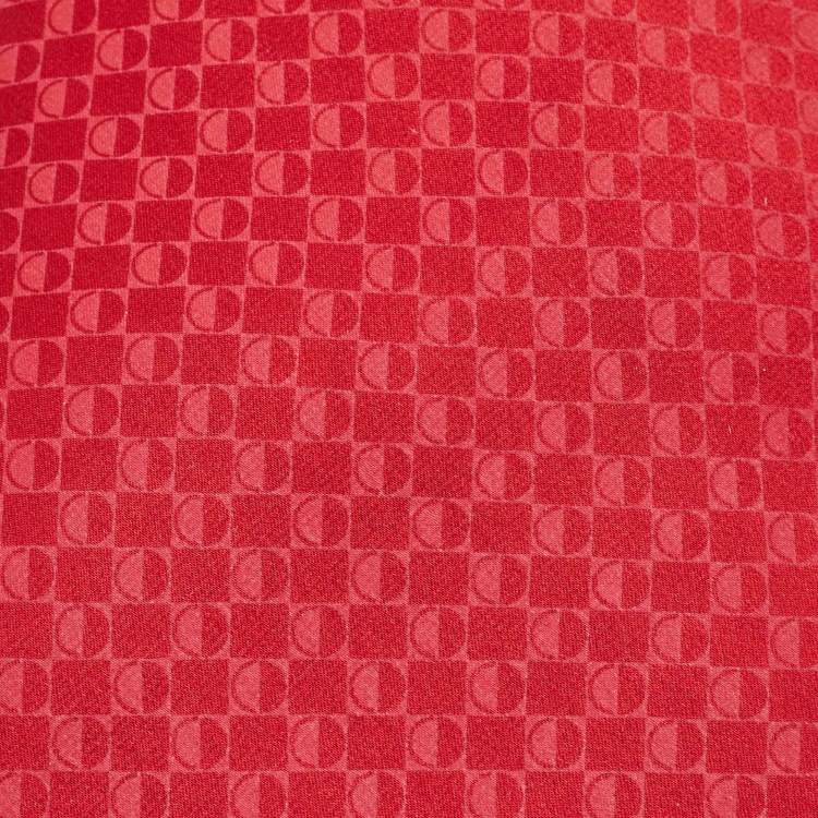 Pre Owned Dior Homme Patterned Silk Traditional Tie 