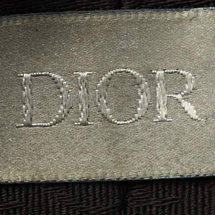 Pre Owned Dior Homme Black Cotton Bucket Hat L