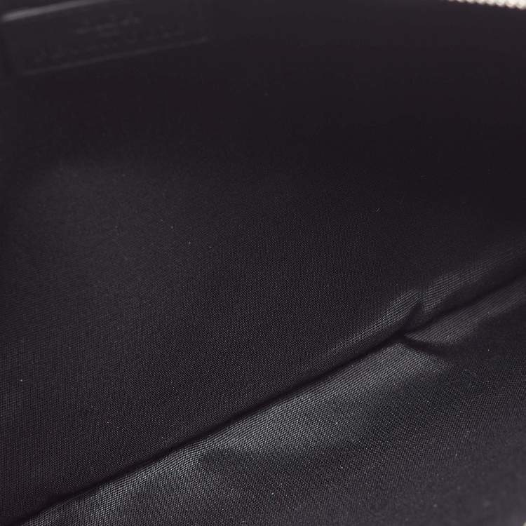 Pre Owned Dior X Peter Doig Black Nylon Invitation Pouch