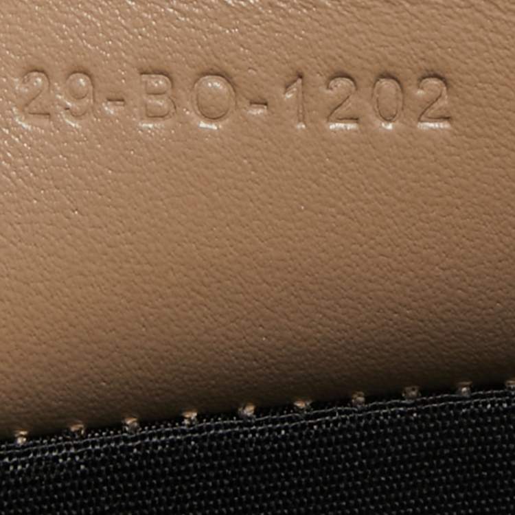 Pre Owned Dior Homme Beige Leather Zip Pouch