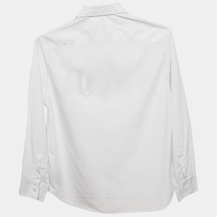 Pre Owned Dior Homme X Judy Blame Safety Pin Print Cotton Button Front Shirt S