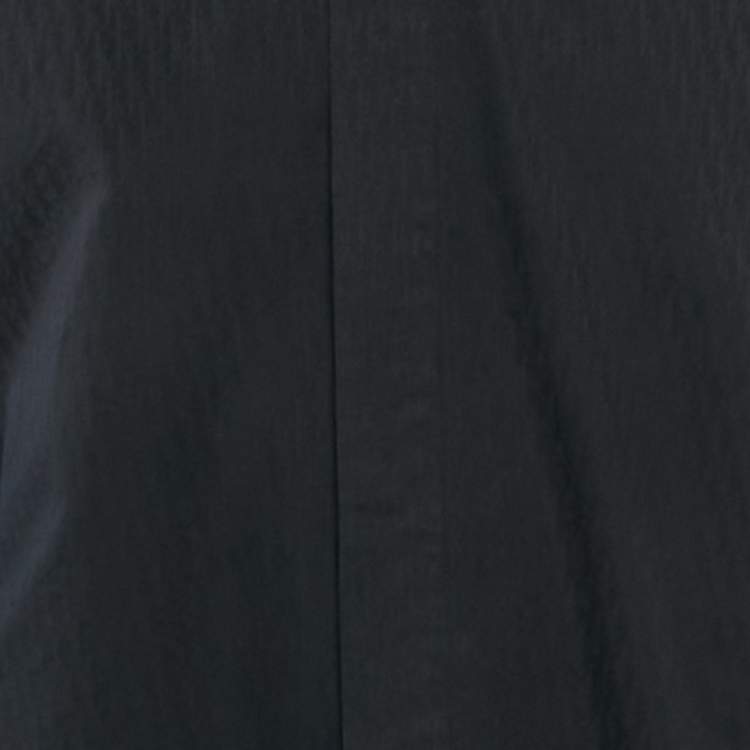 Pre Owned Dior Homme Black Logo Jacquard Cotton Full Sleeve Shirt L