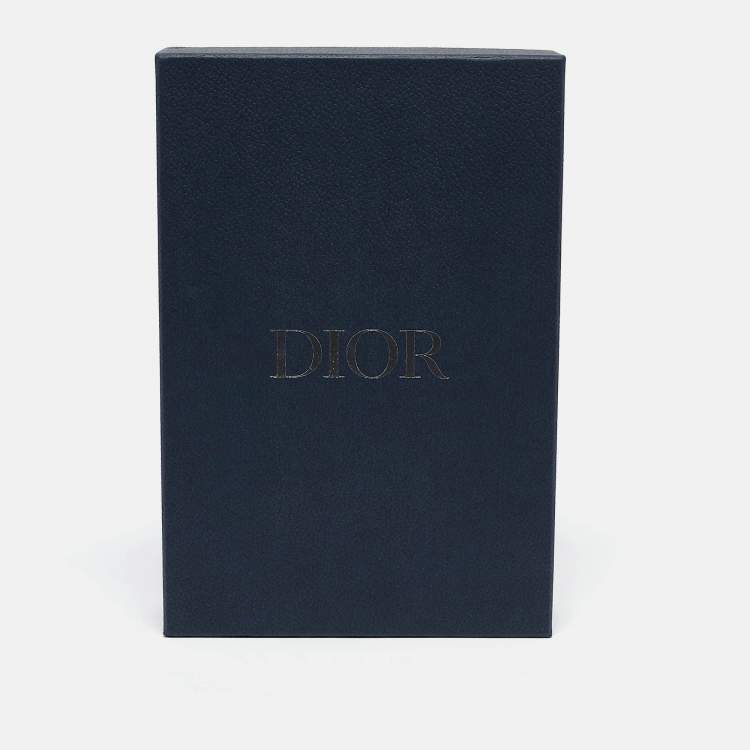 Pre Owned Dior Homme Blue Oblique Denim Long Sleeve Shirt M
