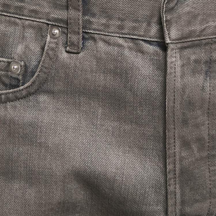 Pre Owned Dior Homme Grey Denim Jeans M Waist 33"