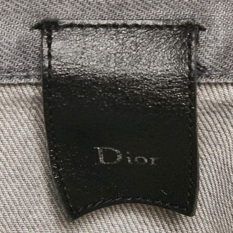 Pre Owned Dior Homme Grey Denim Jeans M Waist 33"