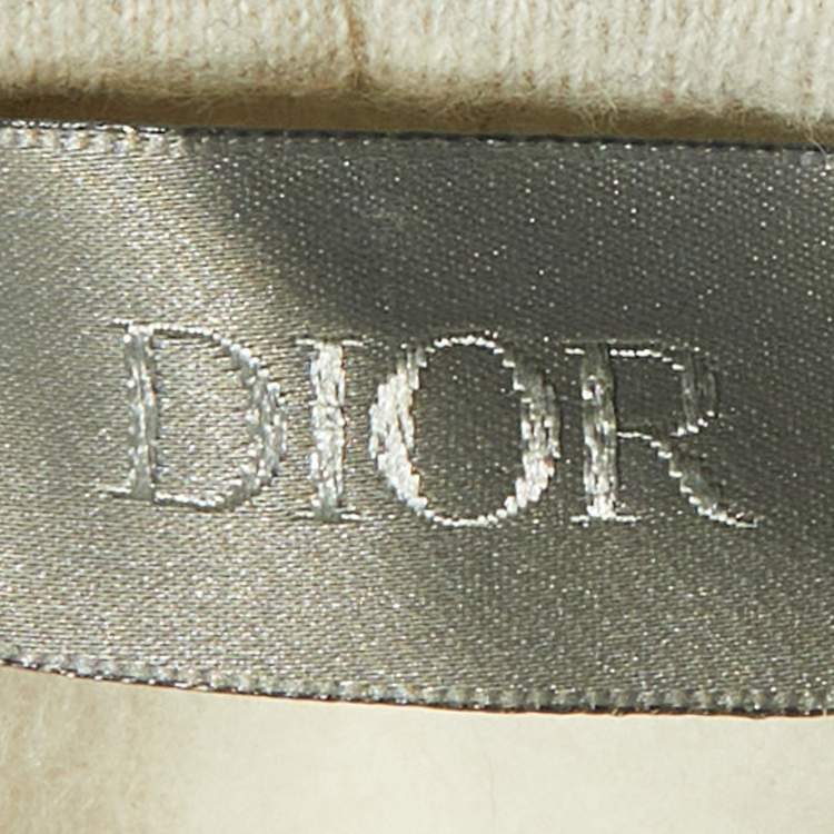 Pre Owned Dior Homme x ERL Metallic Cotton Hooded Sweatshirt S