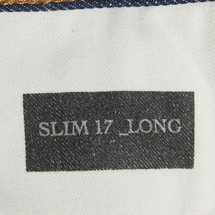 Pre Owned Dior Homme Blue Denim Slim Jeans M Waist 30"