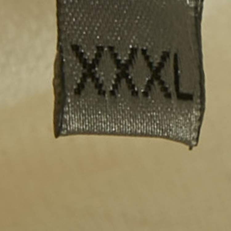 Pre Owned Dior Homme White Oblique Terry Cotton Jacquard Relaxed-Fit T-Shirt 3XL