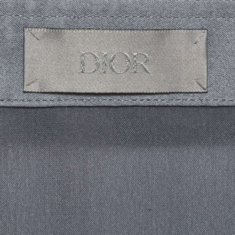 Pre Owned Dior Homme Satin Long Sleeve Jacket M